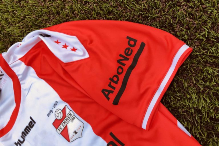 ArboNed verlengt sponsorcontact met FC Emmen en wordt shirtsponsor op het nieuwe tenue