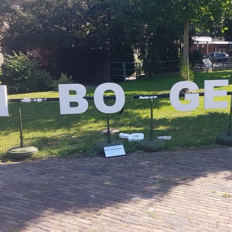 Letters in Borger vernield