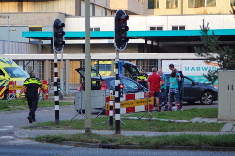 Ongeval nabij ziekenhuis in Emmen