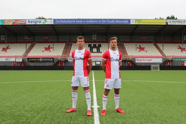 FC Emmen huurt Kian Slor en Joël van Kaam van FC Groningen